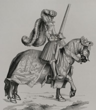 The champion of the tournament, 1877.  Creator: Unknown.