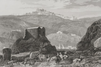 Patmos, 1840. Creator: Aubert.