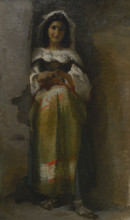 Ciocciara, c1862. Creator: Eduardo Rosales.