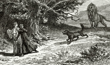 The Divine Comedy (1307-1321): Inferno (Hell), 1888.  Creator: Jean Edouard Dargent.