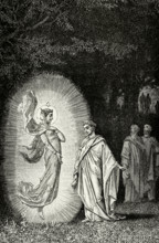 The Divine Comedy (1307-1321): Inferno (Hell), 1888.  Creators: Jean Edouard Dargent, Navellier & L Marie.