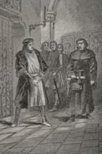 General Courts of the Crown of Aragon in Teruel, 1427, (1890).  Creator: Joan Serra y Pausas.