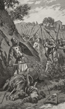 Conquest of Majorca: Battle of Portopí, (12 September 1229), 1890.  Creator: Joan Serra y Pausas.