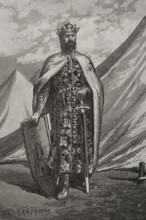 Ferdinand III of León and Castile, called the Saint (1199/1201-1252), 1890.  Creator: Joan Serra y Pausas.