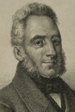 Francisco Espoz y Mina (1781-1836), Spanish military, 1868. Detail. Creator: Jose Cuevas.