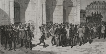 Franco-Prussian War (1870-1871): Municipal elections of 5 Nov 1870 held in Paris during the..., 1871 Creators: Fernando Miranda, Tomás Carlos Capuz.