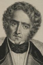 Juan Alvarez de Mendizábal, (1790-1853), Spanish politician and financier, Detail. Creator: Jose Cuevas.