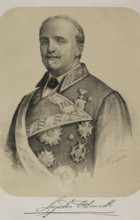 Leopoldo O'Donnell (1809-1867), Spanish military and politician, 1869. Creator: Jose Cuevas.