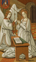 The Annunciation, c1503 (1877). Creator: Franz Kellerhoven.
