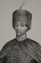 Abdulmejid I, (1823-1861), Sultan of the Ottoman Empire (1839-1861), 1852. Detail. From "Detail.  Creator: Martínez.