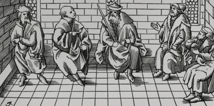 Bailiff's Court, 1552, (1878). Creator: Unknown.