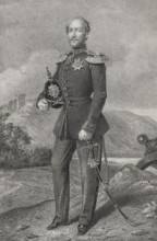 Frederick Francis II, (1823-1883), Grand Duke of Mecklenburg-Schwerin (1842-1883), 1852. Creator: Julio Donón.