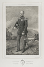 Frederick Francis II, (1823-1883), Grand Duke of Mecklenburg-Schwerin (1842-1883), 1852. Creator: Julio Donón.