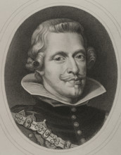 Philip IV, (1605-1665). King of Spain (1621-1665), 1879. Creators: Magin Pujadas, Alphonse Charles Masson.