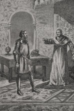 Boniface VIII, (c1235-1303), Pope of the Catholic Church (1294-1303), 1890. Creator: Unknown.