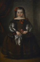 Portrait of a Girl in the 17th-century Style, c1840.  Creator: Leonardo Alenza.