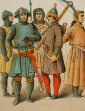 Warriors, 1200, (1884). Creator: Unknown.