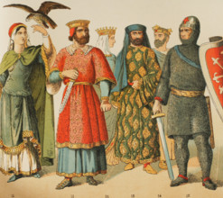 History of France, 1000, (1884). Creator: Unknown.