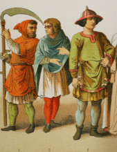 History of France, 1000, (1884).  Creator: Unknown.