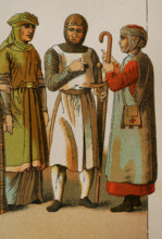 History of France, 1000, (1884).  Creator: Unknown.