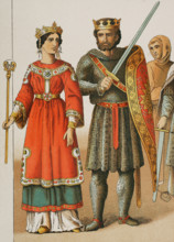 History of France, 1000, (1884).  Creator: Unknown.