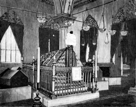 Broussa, in Asia Minor, the ancient Turkish capital: Tomb of Sultan Orkhan, 1890. Creator: Unknown.