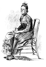 Sketches at the General Register Office, Somerset House: The Old Maid’s Claim, 1890. Creator: Unknown.