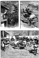 Sketches in the island of Formosa, 1890. Creator: F. P..