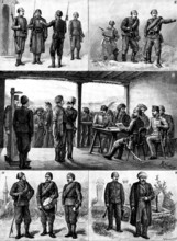 The Austro-Hungarian Army on the Turkish Frontier, 1890. Creator: P Naumann.