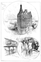 America revisited by our Special Artist: Sketches in New York, 1890. Creator: Unknown.
