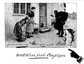Advertisement for Pears’ Soap, 1890. Creator: Unknown.