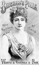 Advertisement for Beecham’s Pills, 1890. Creator: Unknown.