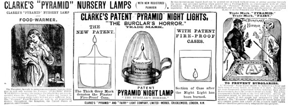 Page of advertisements, 1890. Creator: Unknown.