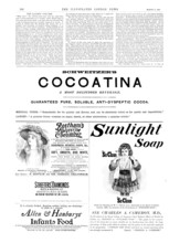 Page of advertisements, 1890. Creator: Unknown.