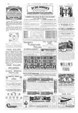 Page of advertisements, 1890. Creator: Unknown.