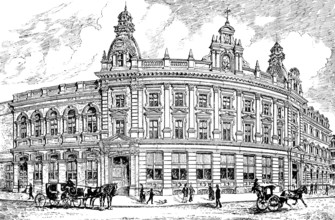 St. Martin-In-The-Fields Townhall, 1890. Creator: Unknown.