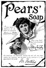 Advertisement for Pears’ Soap, 1890. Creator: Unknown.