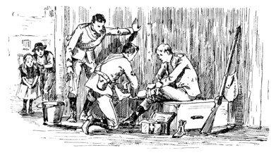 The Easter Volunteer Manoeuvres: our ambulance service is also most efficient, 1890. Creator: Unknown.