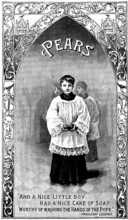Advertisement for Pears’ Soap, 1890. Creator: Unknown.