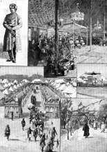 Visit of Prince Albert Victor to Patiala, in the Punjaub, India, 1890. Creator: P Naumann.