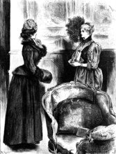 Oh she cried, "These are copies!", 1890.  Creator: R. Taylor.