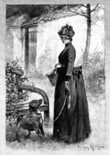 The Old Home Revisited, 1890. Creator: R. Taylor.