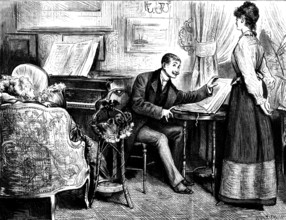 The cleverest man in all London, according to everybody, 1890. Creator: R. Taylor.