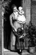 Dethroned - by J. A. Clark, 1890.  Creator: R. Taylor.