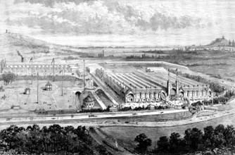 The Edinburgh International Exhibition buildings, 1890. Creator: Unknown.