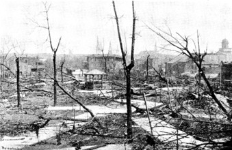 The Cyclone at Louisville, Kentucky, United States: Baxter Park, 1890. Creator: Unknown.