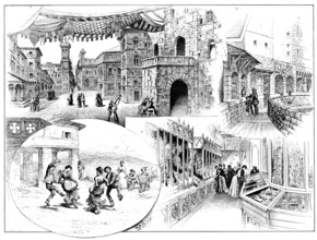 The Beatrice Exhibition at Florence, 1890. Creator: Carl Hentschel.