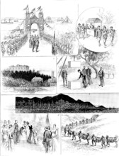 Visit of the Duke and Duchess of Connaught to Hong-Kong, 1890. Creator: Carl Hentschel.