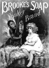 Advertisement for Brooke’s Soap, 1890. Creator: Unknown.