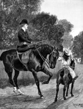 Her Protector, by R. C. Woodville, 1890.  Creator: P Naumann.